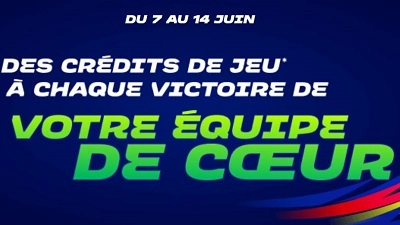 MyWinTeam : chaque victoire de votre équipe de cœur vous rapporte des € chez ParionsSport En Ligne !