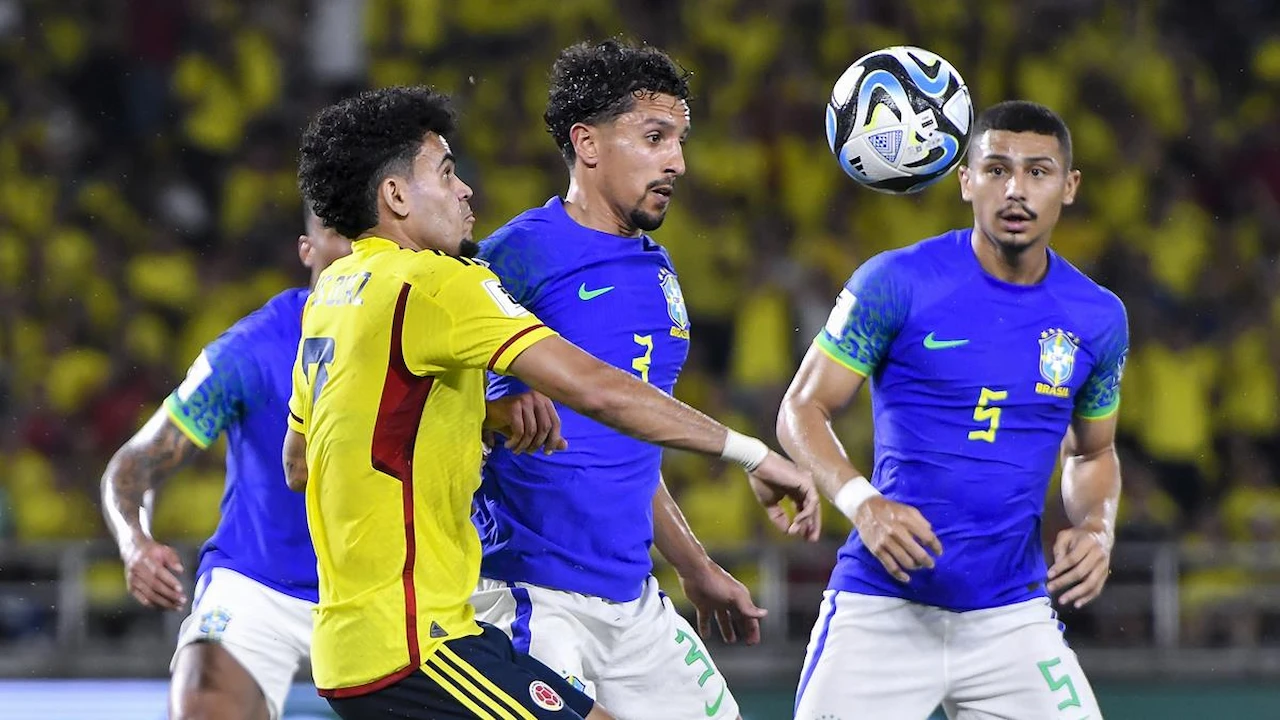Brasil y Colombia - Copa America